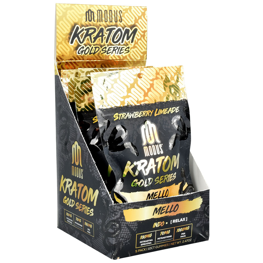 Modus Gold Series Kratom Gummies (10Ct, 1000Mg)
