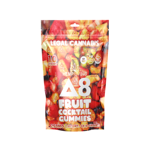 Hemp Living Delta 8 Gummies 10Ct (250Mg)