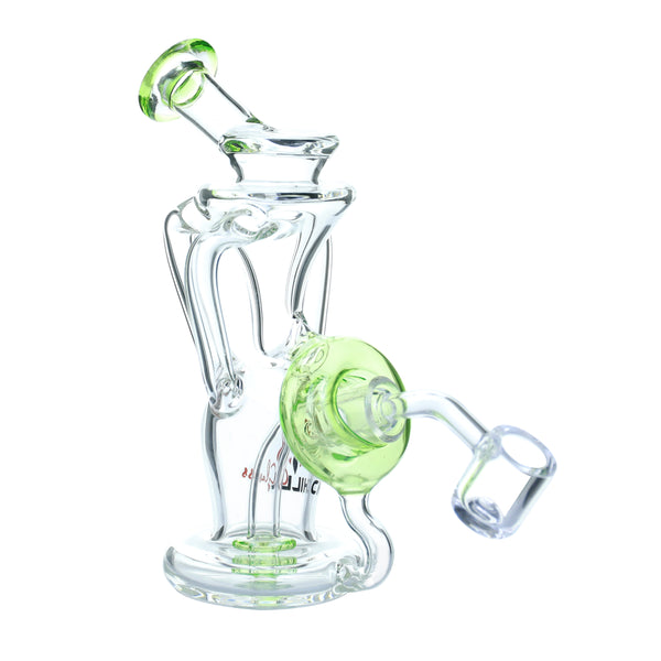 Chill Glass 14" Black Window Cone Perc Waterpipe
