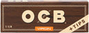 OCB Virgin Unbleached 1 1/4 Papers With Tips
