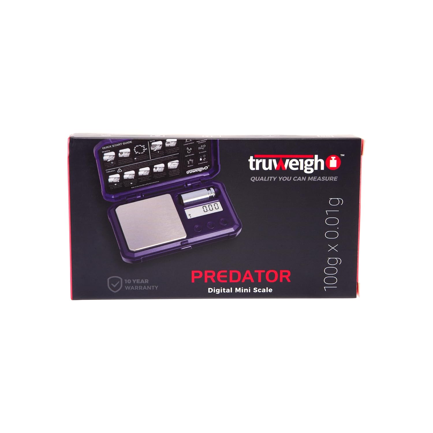 Truweigh Predator 100G X 0.01G Digital Scale