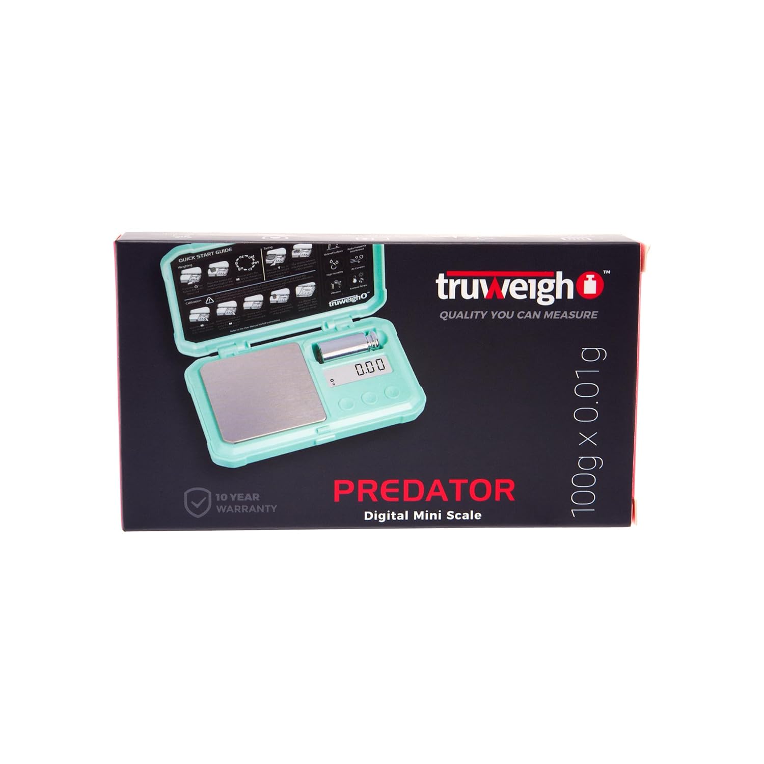 Truweigh Predator 100G X 0.01G Digital Scale