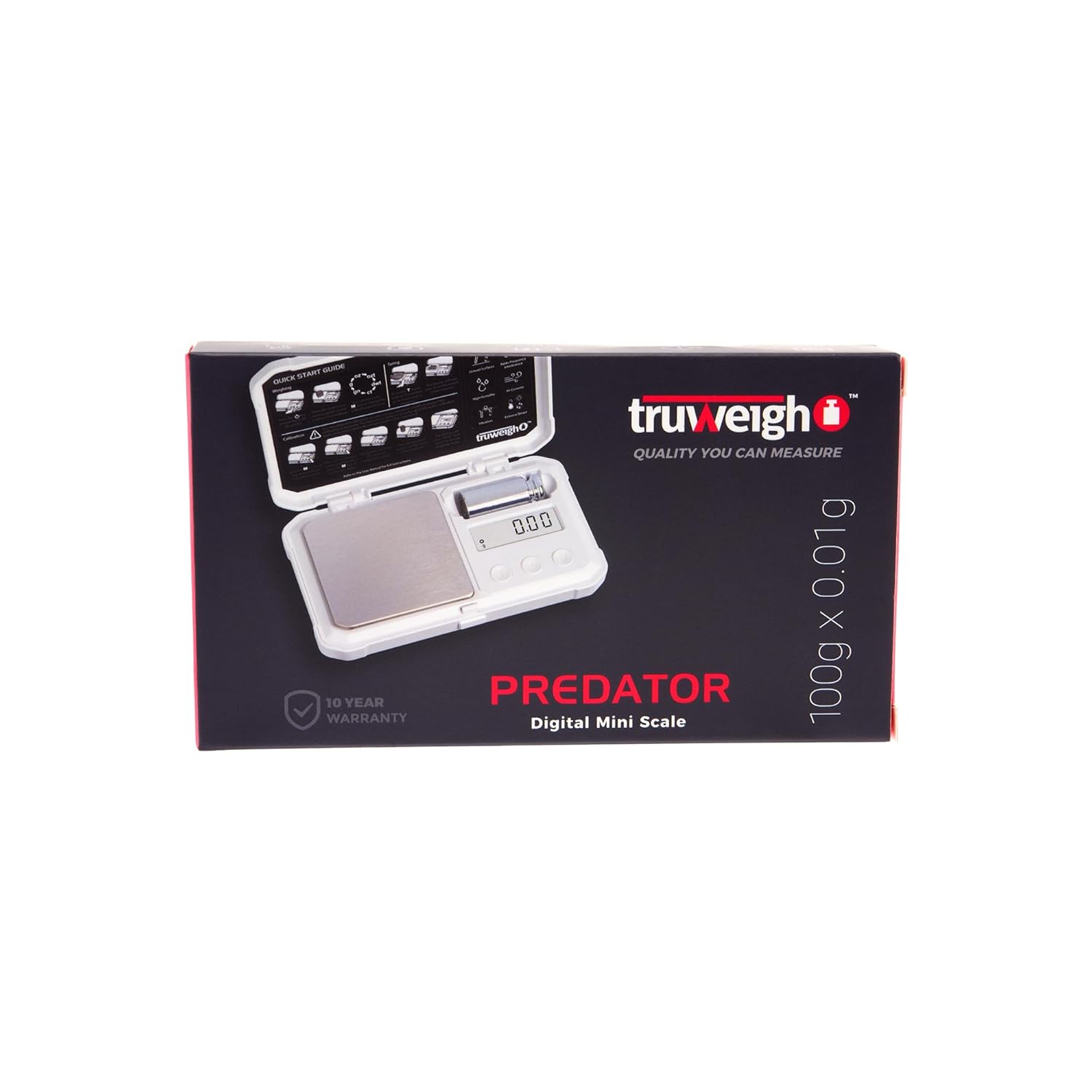 Truweigh Predator 100G X 0.01G Digital Scale