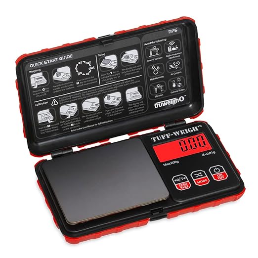 Truweigh Tuff-Weigh Digital Mini Scale 200G X 0.01G