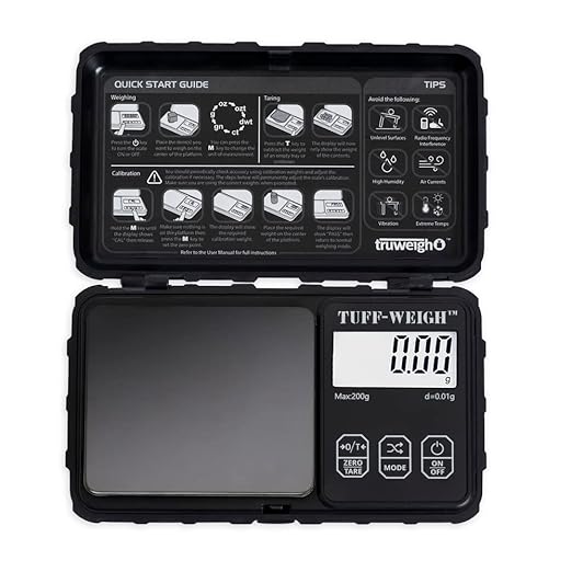 Truweigh Tuff-Weigh Digital Mini Scale 200G X 0.01G