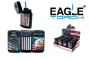 Eagle Us Flag Torch
