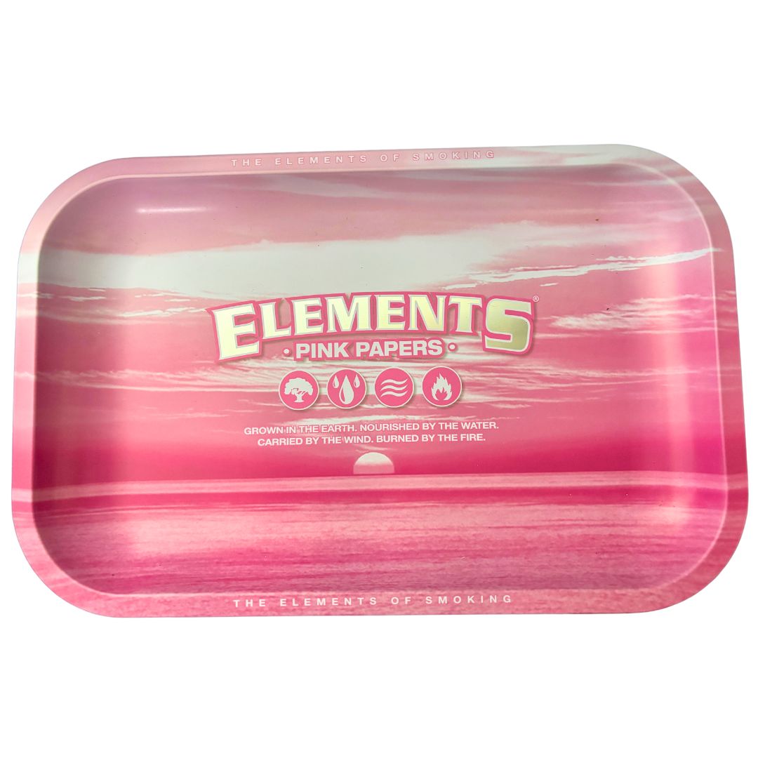 ELEMENT PINK LARGE ROLLING TRAY