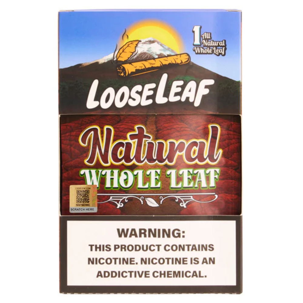 Loose Leaf Whole Leaf “ Premium, All-Natural Wraps
