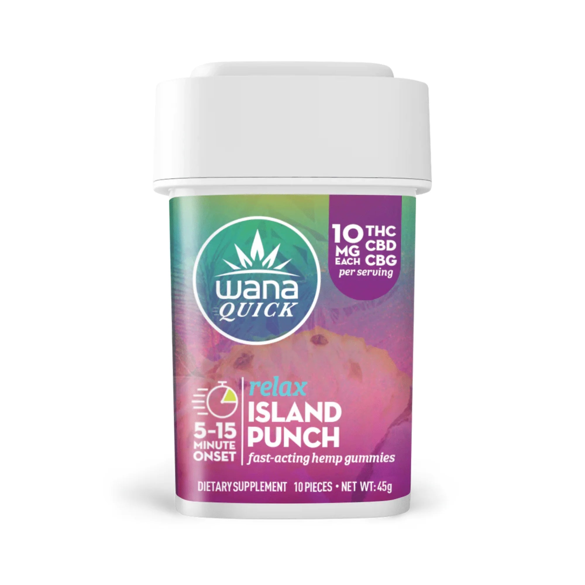 WANA HEMP GUMMIES 10MG (10CT)