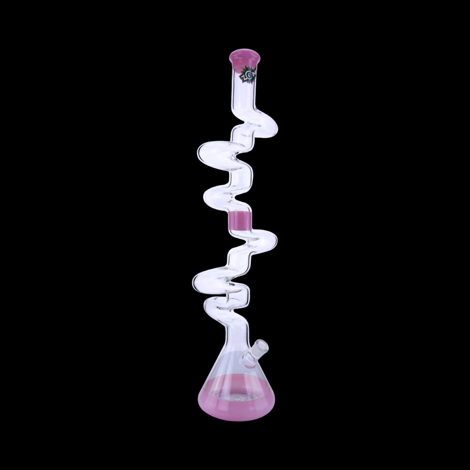 6" PINK ZONG BEAKER WATER PIPE