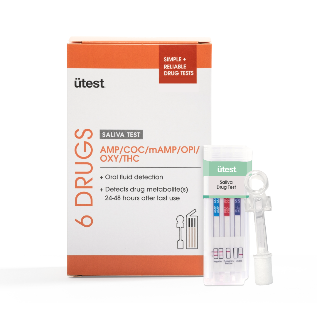 Utest 6-Panel Saliva Drug Test