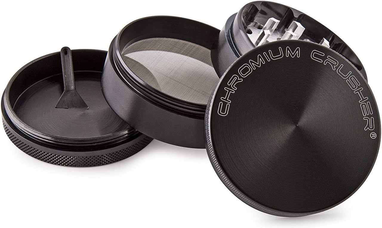 CHROMIUM CRUSHER 4PC VASE GRINDER