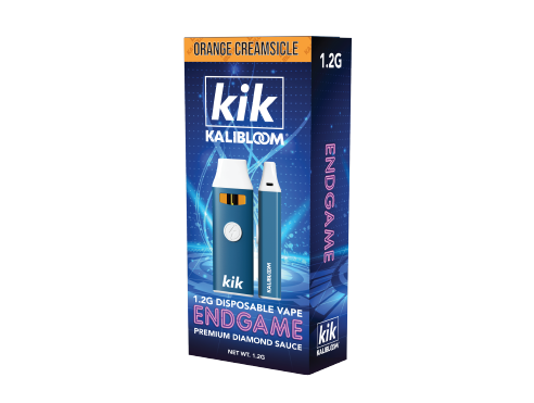 KIK KALIBLOOM ENDGAME DIAMOND SAUCE 1.2G DISPOSABLES - Puff Love Smoke Shop