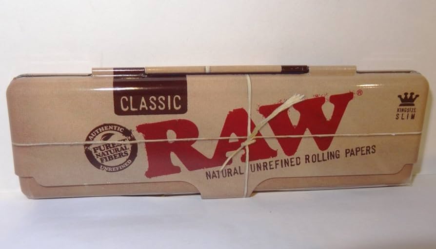 RAW ROLLING PAPER TIN