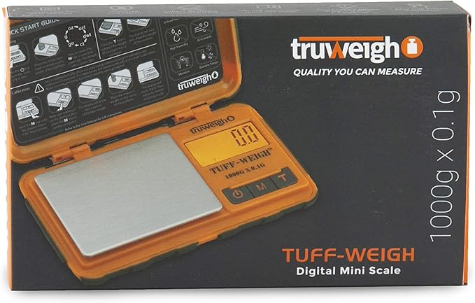Truweigh Tuff-Weigh Digital Mini Scale 1000G X 0.1G