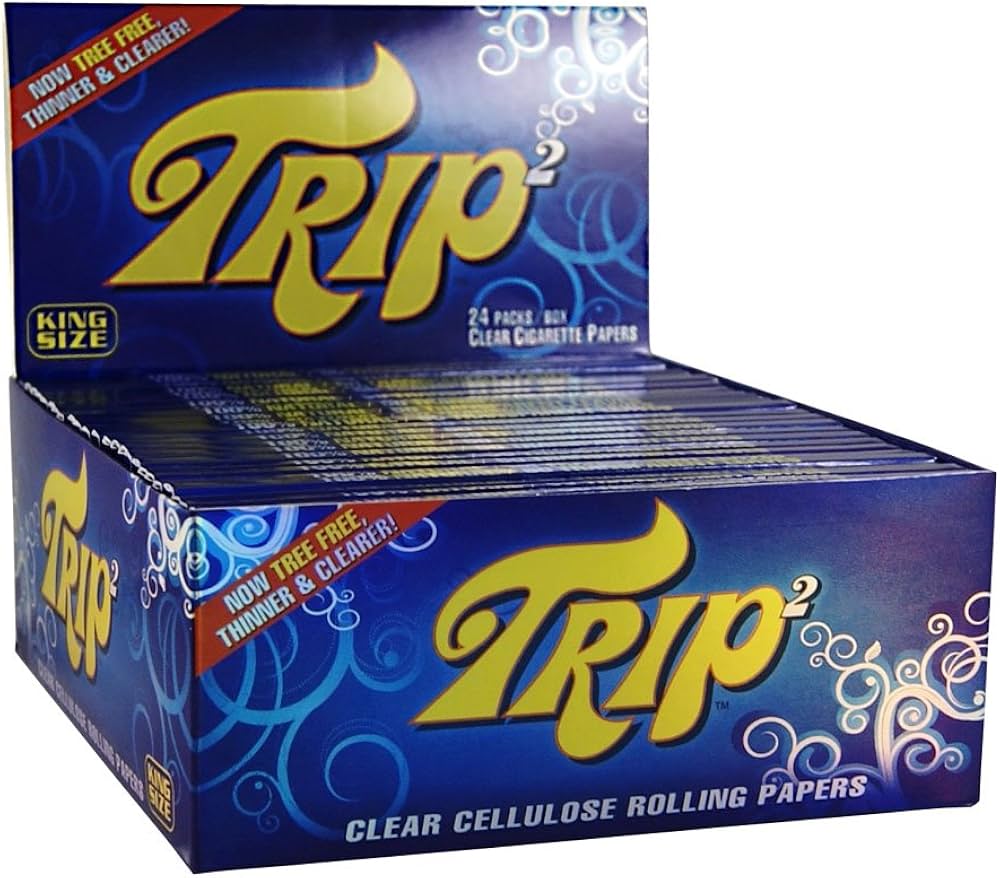 Trip King Size Clear Rolling Papers