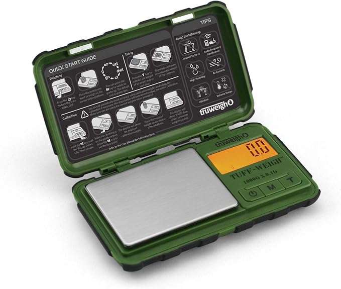 Truweigh Tuff-Weigh Digital Mini Scale 1000G X 0.1G