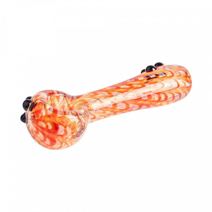 Red Eye Glass 3.25" Zippy Spoon Hand Pipe