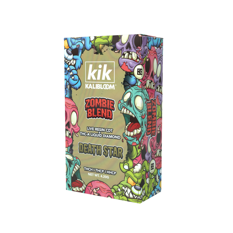 KIK Kalibloom Zombie Blend THCA Thch THCP HHCP (4.2G) Disposable