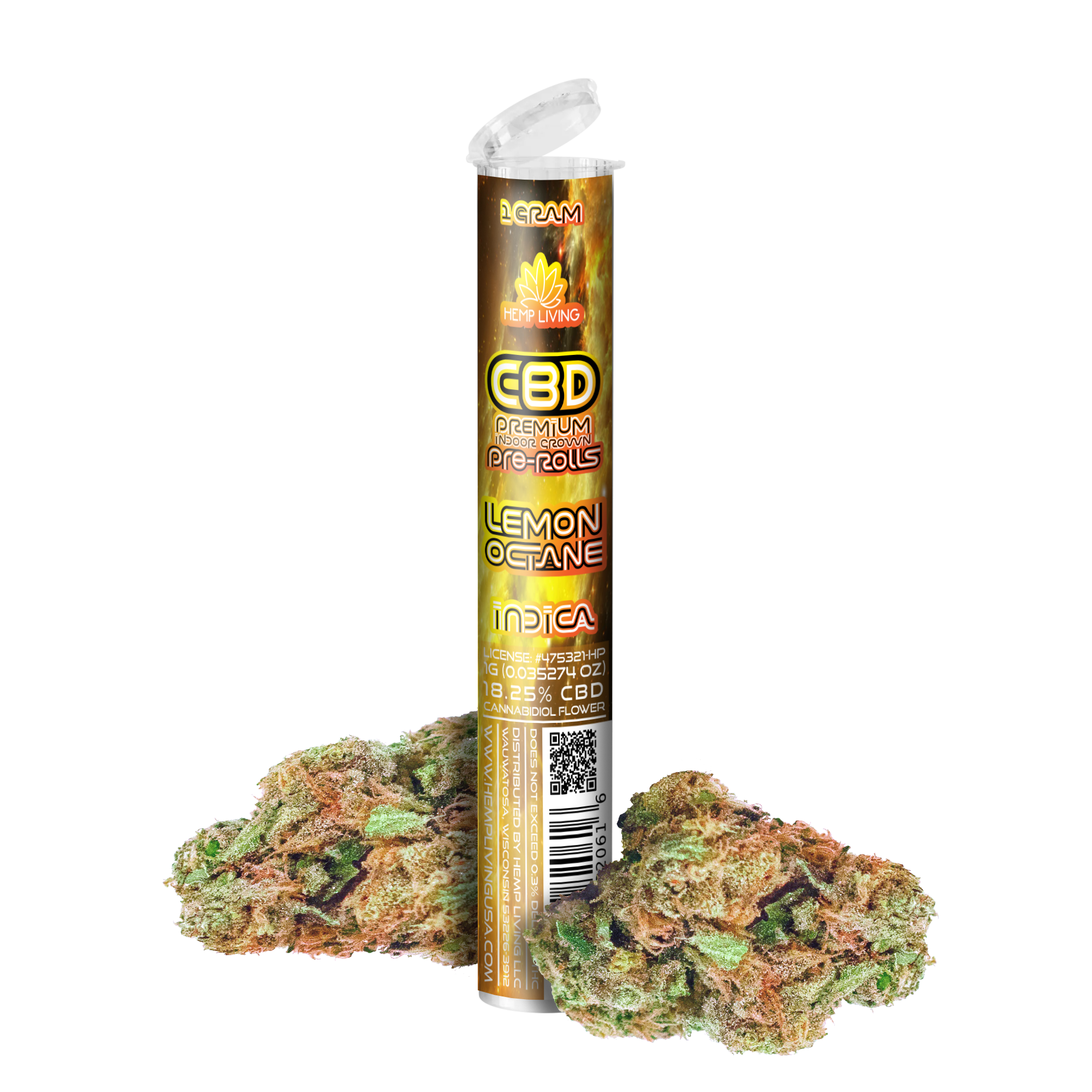 Hemp Living Premium Cbd Flower Pre Rolls