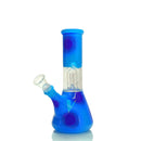 8" Colored Base Rim Matrix Water Pipe