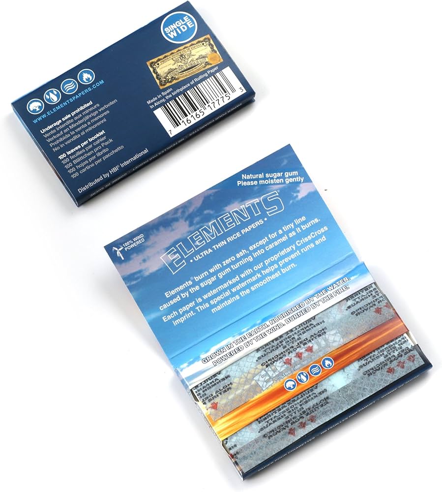 Elements Single Wide Ultra Thin Paper