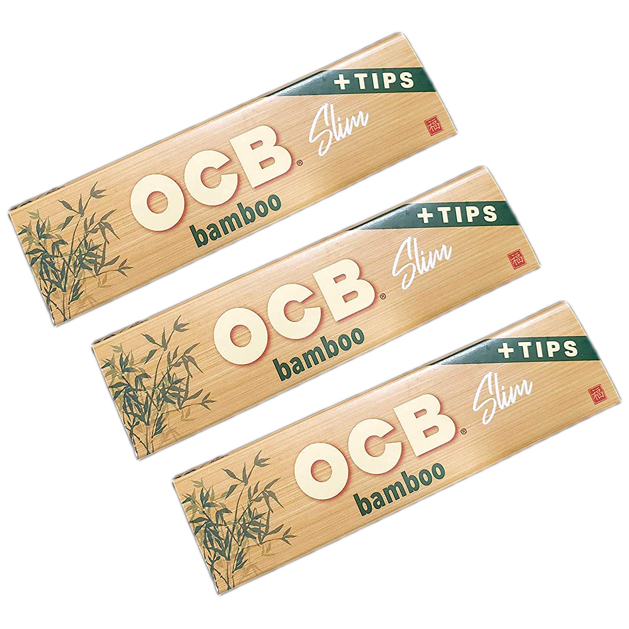 OCB Bamboo Slim Paper Tips