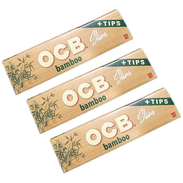 OCB Bamboo Slim Paper Tips