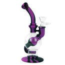 7.5" Silicone Rich Glass Water Pipe