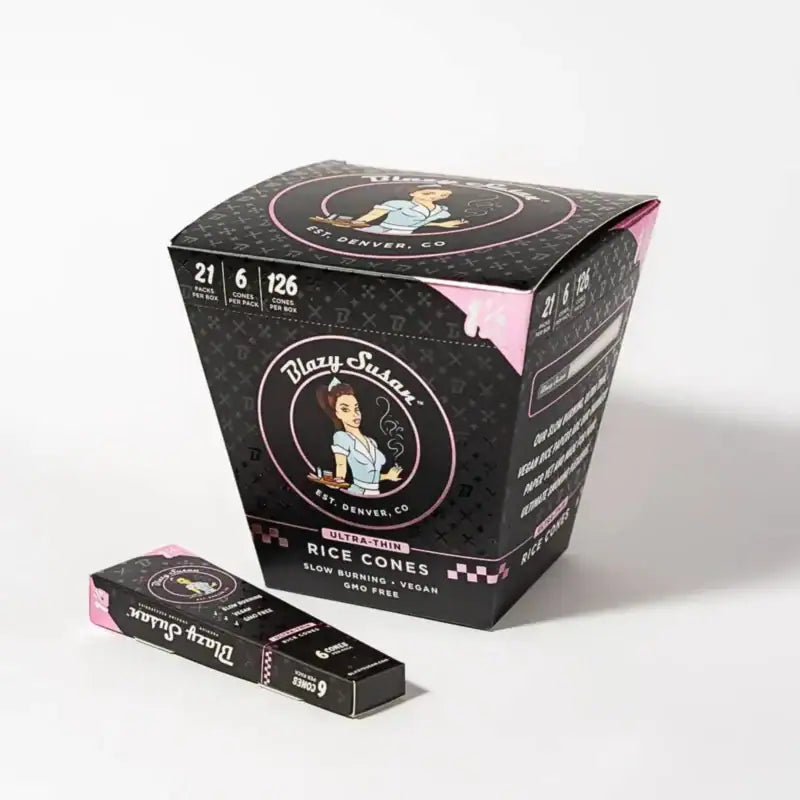 BLAZY SUSAN ULTRA THIN RICE CONES (50CT)