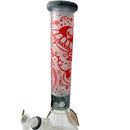 Cheech Glass 16" Frosted Love Beaker Bloody Hand