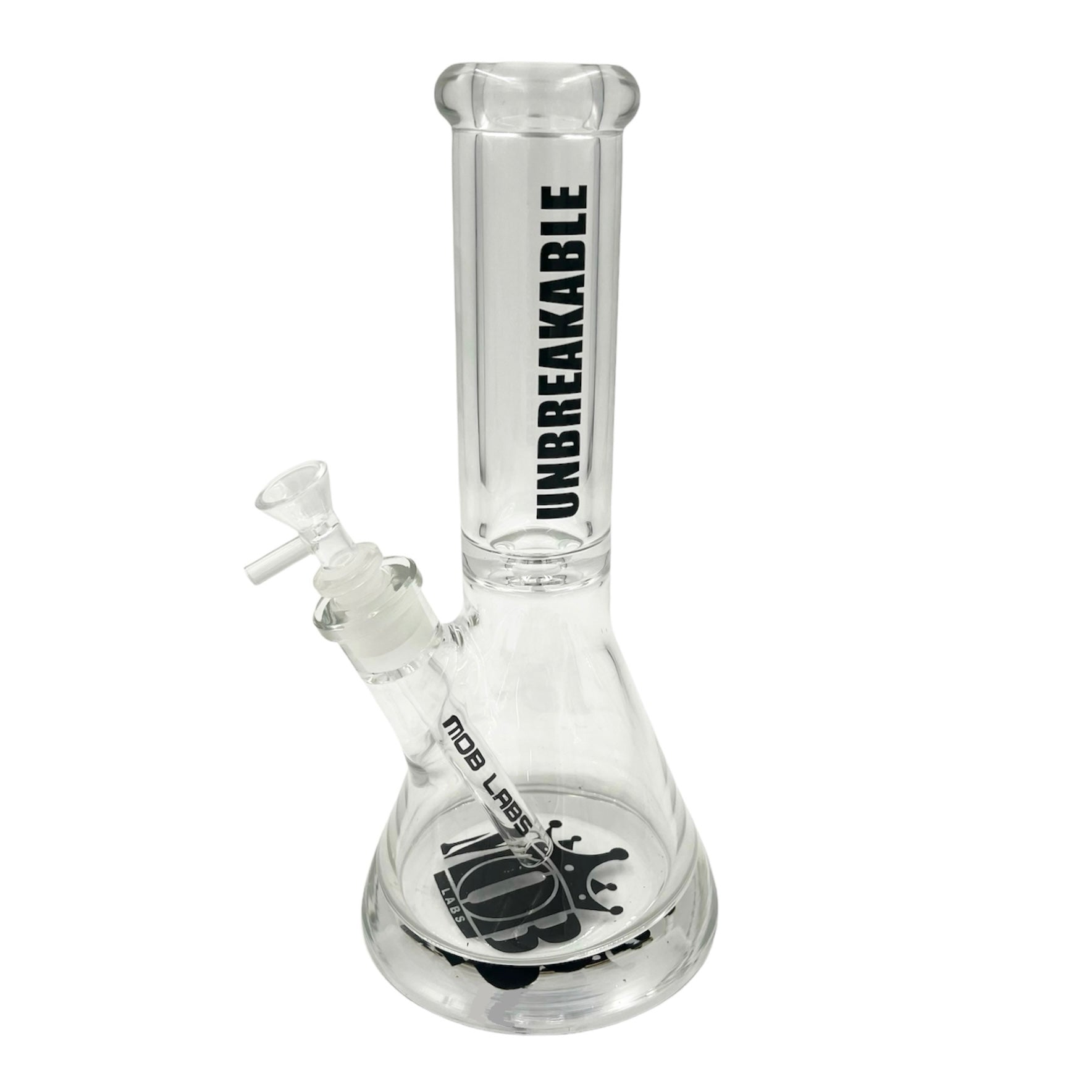 MOB Glass 12" 9Mm Thick Beaker Water Pipe