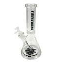 MOB Glass 12" 9Mm Thick Beaker Water Pipe