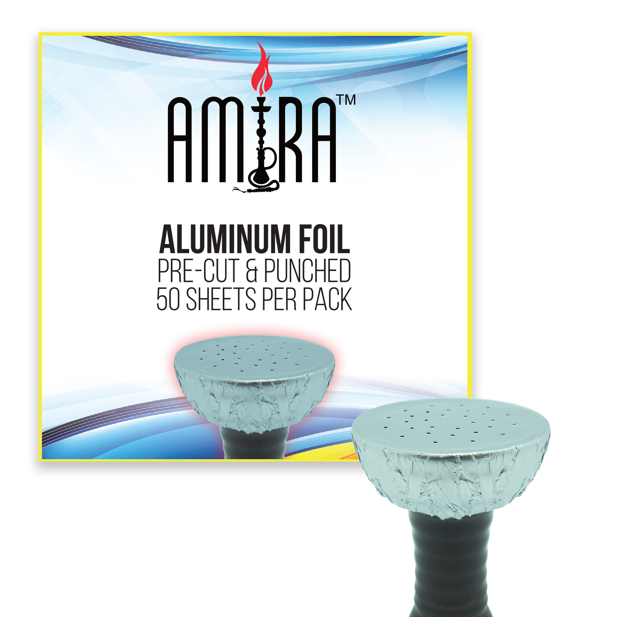 Amira Pre-Punched Foil 50Pk