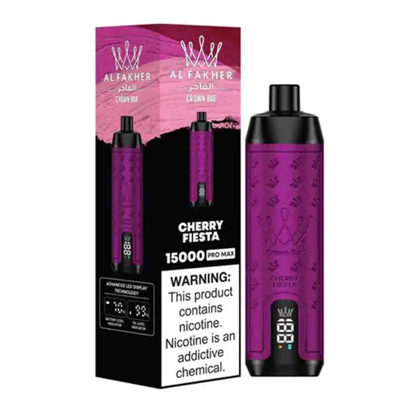 Al Fakher Crown15000 Puffs Hookah Disposables