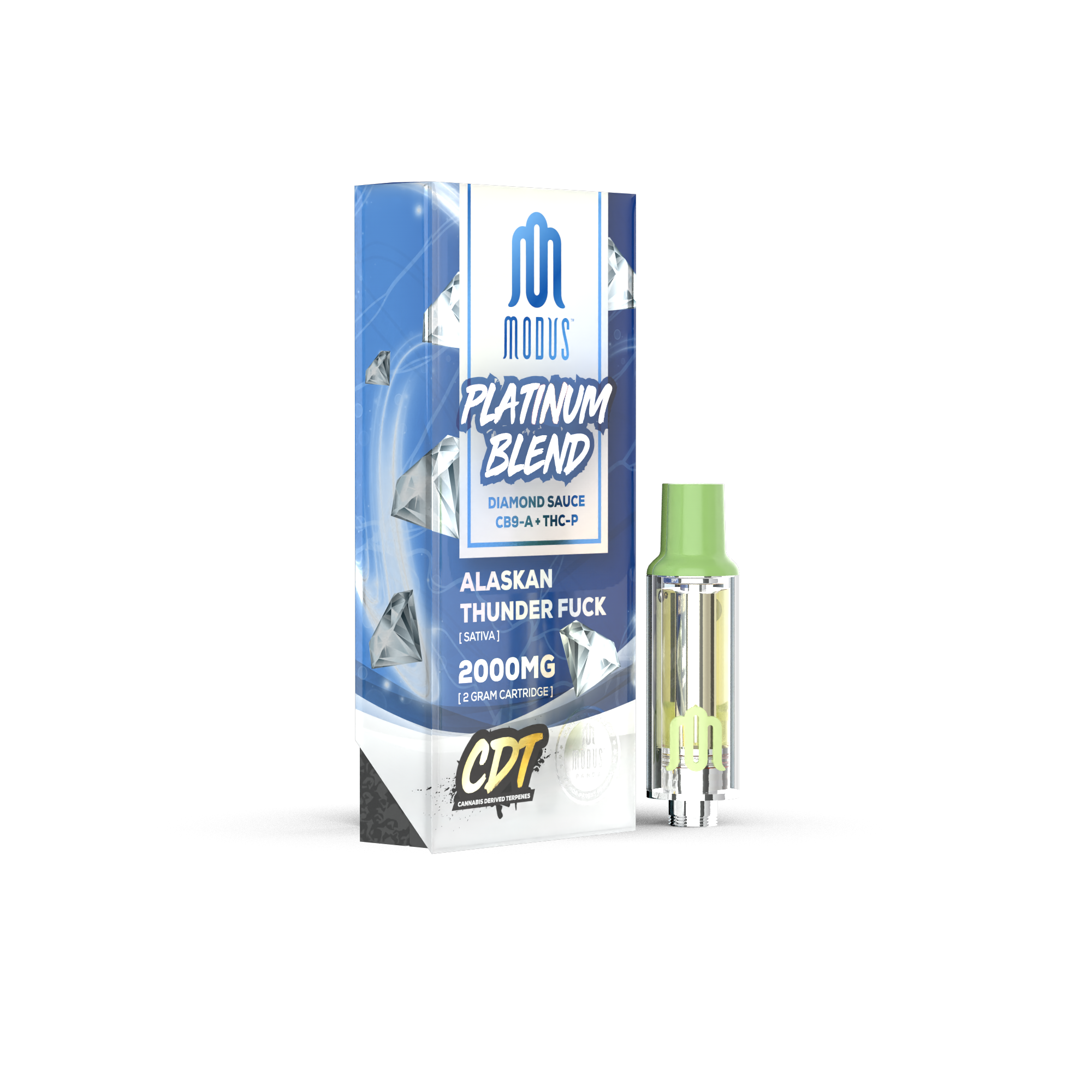 Modus Platinum Blend Cb9A THCP (2000Mg) Cartridge