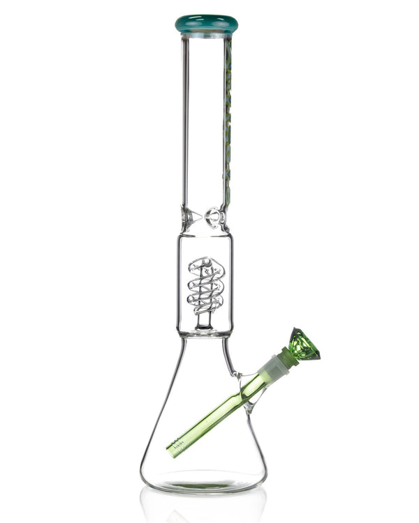 Antidote Glass 18" R&M Helix Perc Beaker