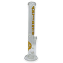 Antidote Glass 16" Fixed Inline Straight Black Yellow