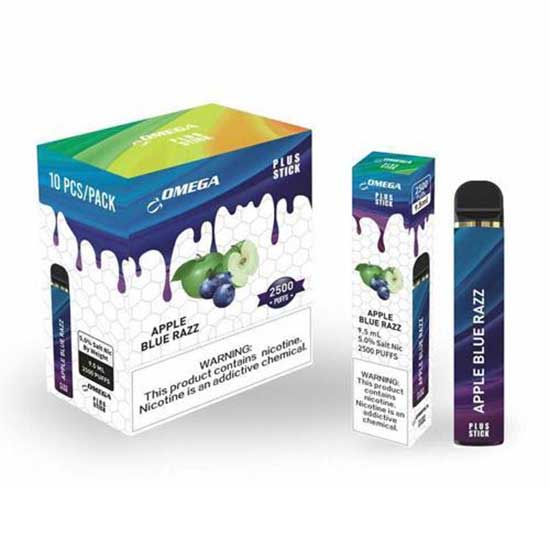 Kangvape Omega Plus (2500 Puffs) Apple Blue Razz