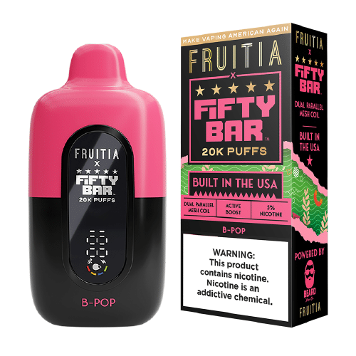 Fifty Bar X Fruitia 20K Puff Disposable