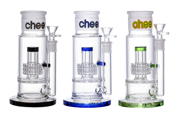Cheech Glass 7" Color Shower Head Perc Water Pipe