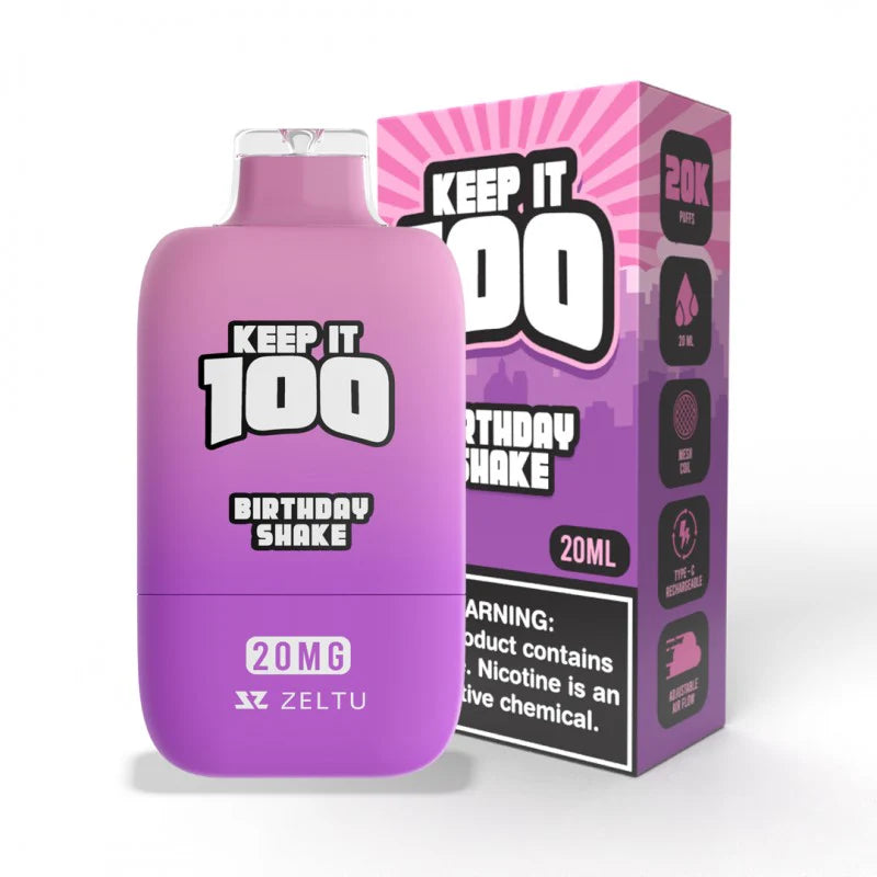 KEEP IT 100 20K PUFFS DISPOSABLES