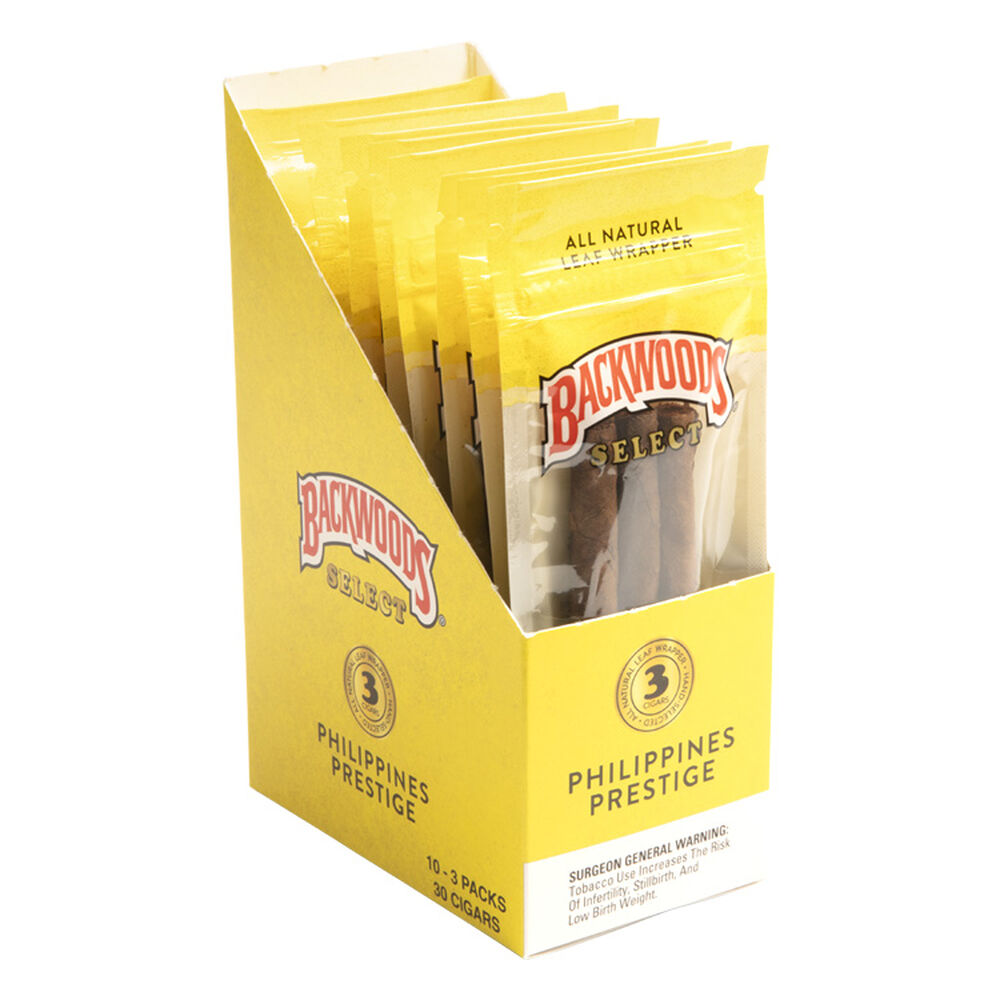 BACKWOODS SELECT 3-PACK CIGARS