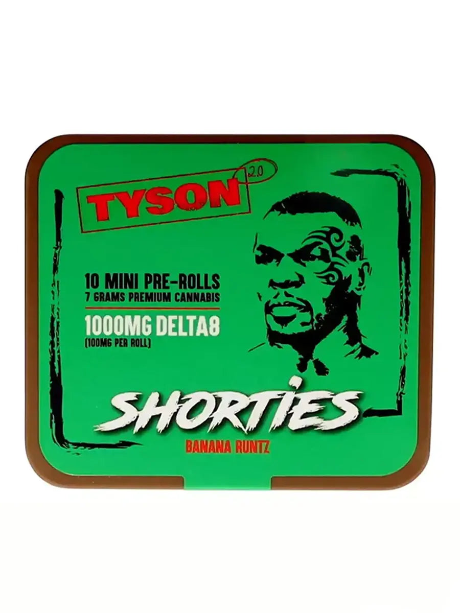 Tyson Shorties Delta-8 Mini Pre-Rolls (1Oct)