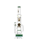 Big Mom 15" Color Trim Honeycomb Perc Swirl Incycler Water Pipe Fm1370