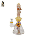 Biigo Glass 10" Disc Perc Water Pipe
