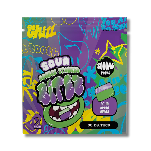 DOUBLE STACKED BITEZ D8 D9 THCP 2000MG (2CT)