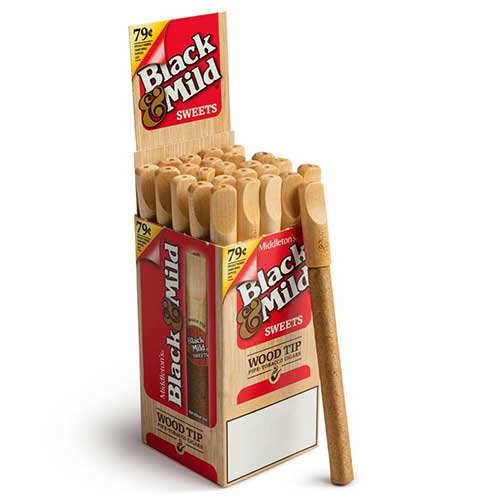 Black & Mild Cigars Sweets Wood Tip 1 Cigar