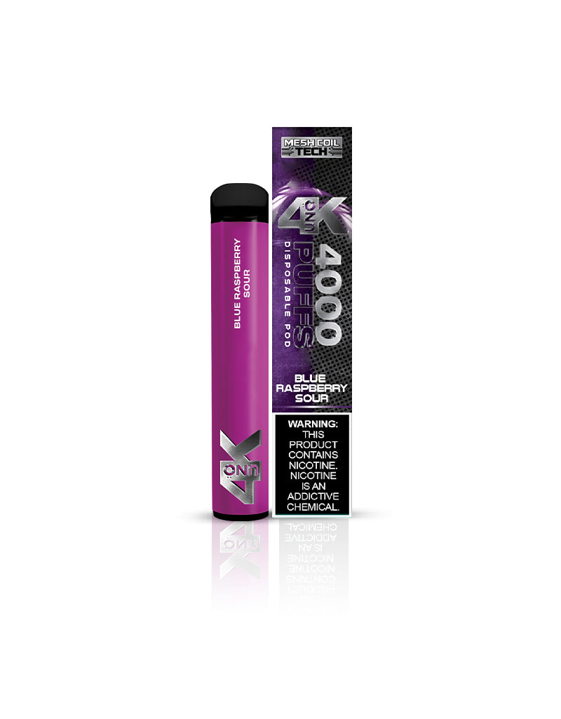 Uno 4K 4000 Puffs Disposable (SB2024 Compliant)