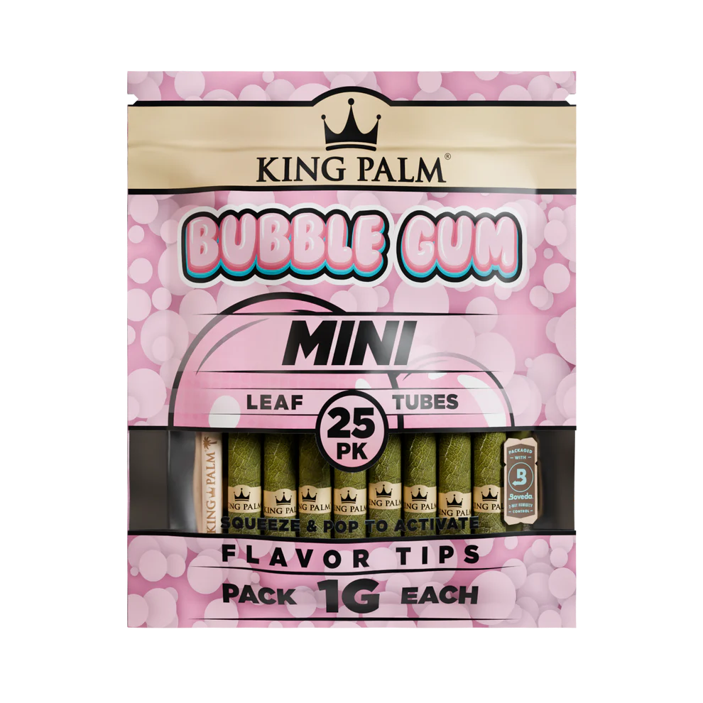 KING PALM MINI PALM LEAF FLAVORED WRAPS (2CT)
